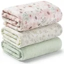 3-Pack Muslin Swaddle Blankets for Newborns Boy,Girl