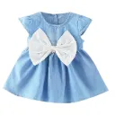 Girl's Fit & Flare Knee Length Dress