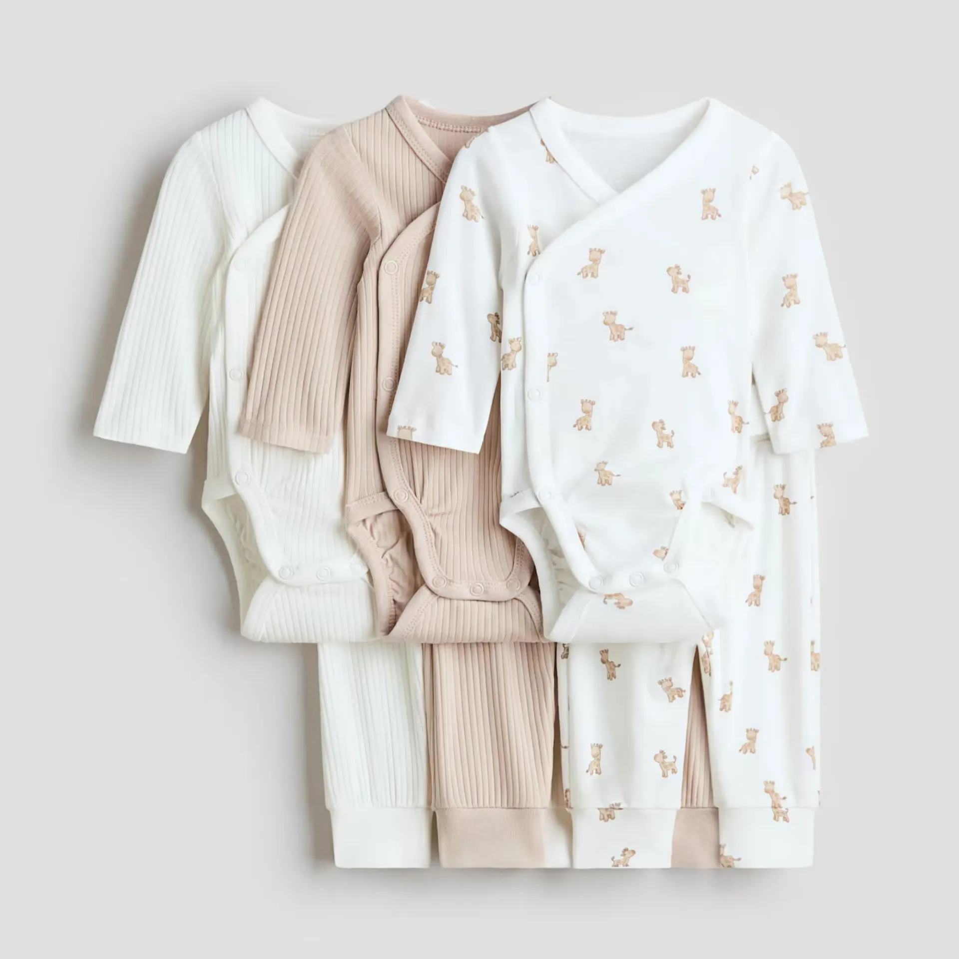 6-Piece Bodysuit and Trousers Set