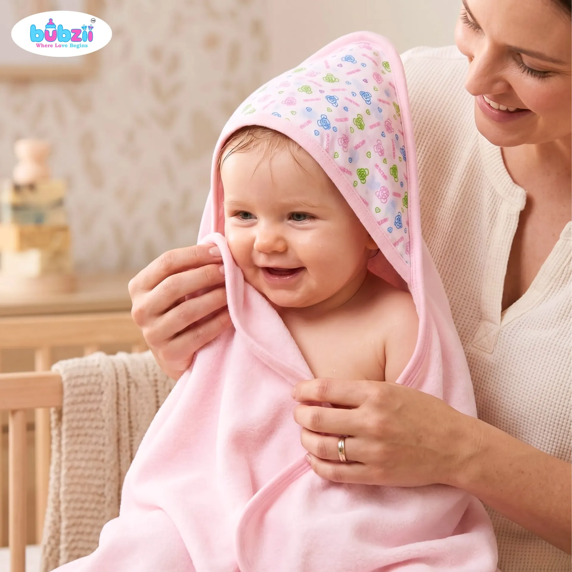 Baby Towel Pink