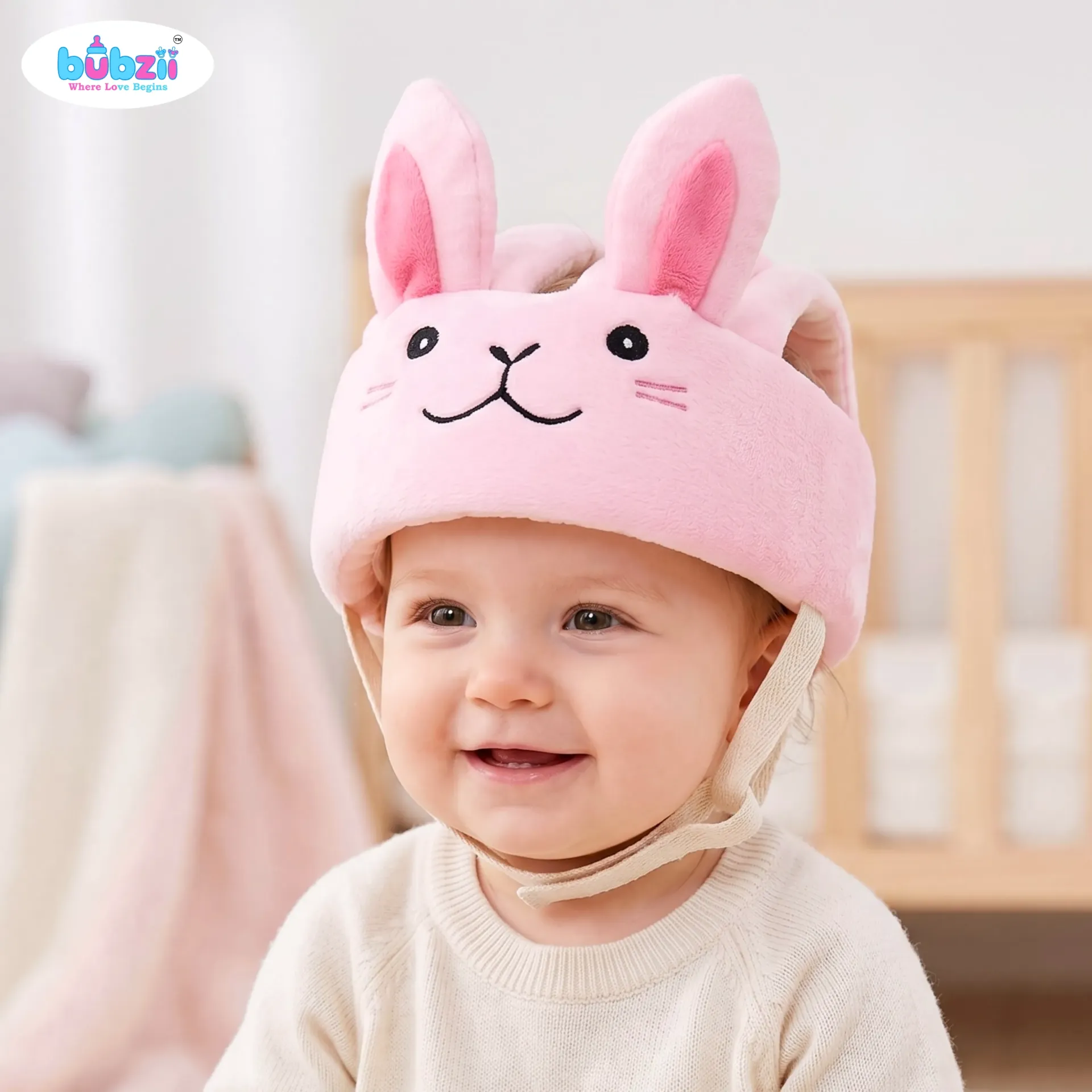 [BB-HP-007] Baby Helmet Pink