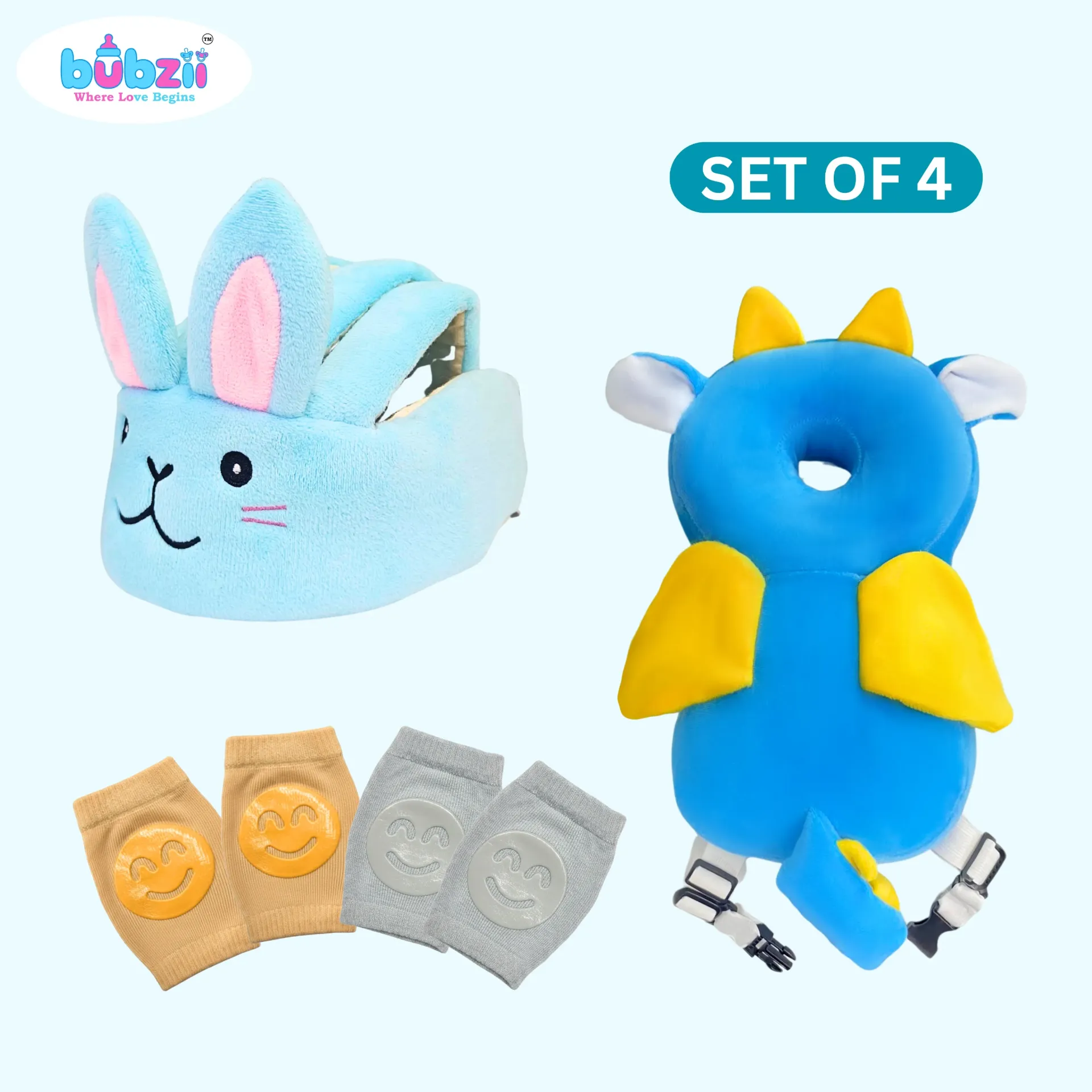 [BB-COM-42] Baby Gift Set soft protecting for walking and crawling