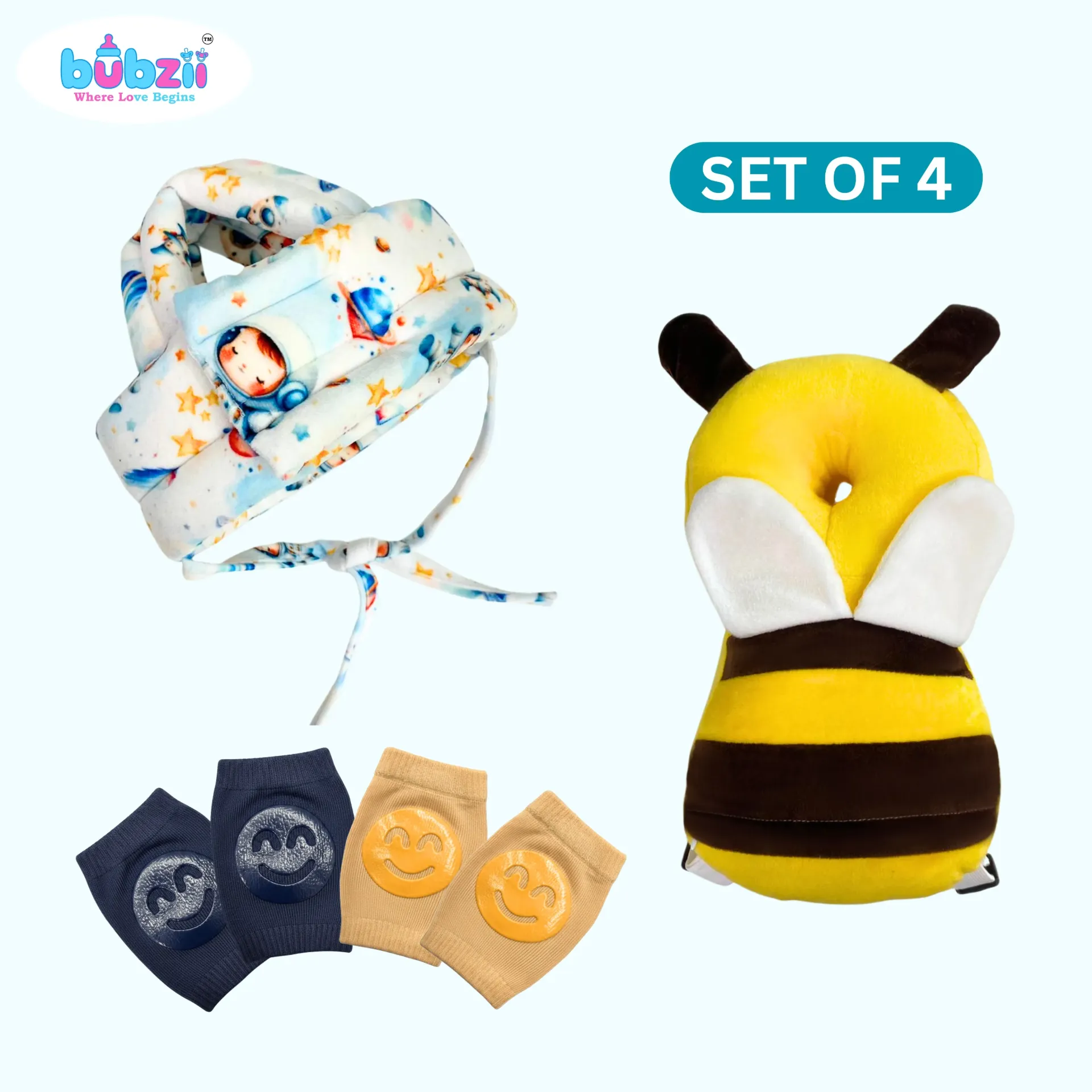 Baby Gift Set soft protecting for walking and crawling