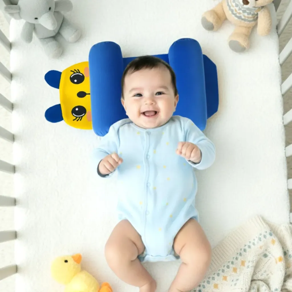 [BB-BO-004] Baby Anti-Roll Side Bolster – Blue Rabbit