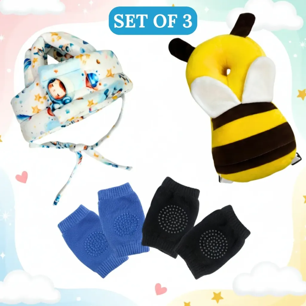 [BB-COM-001] Baby Gift Set soft protecting for walking and crawling