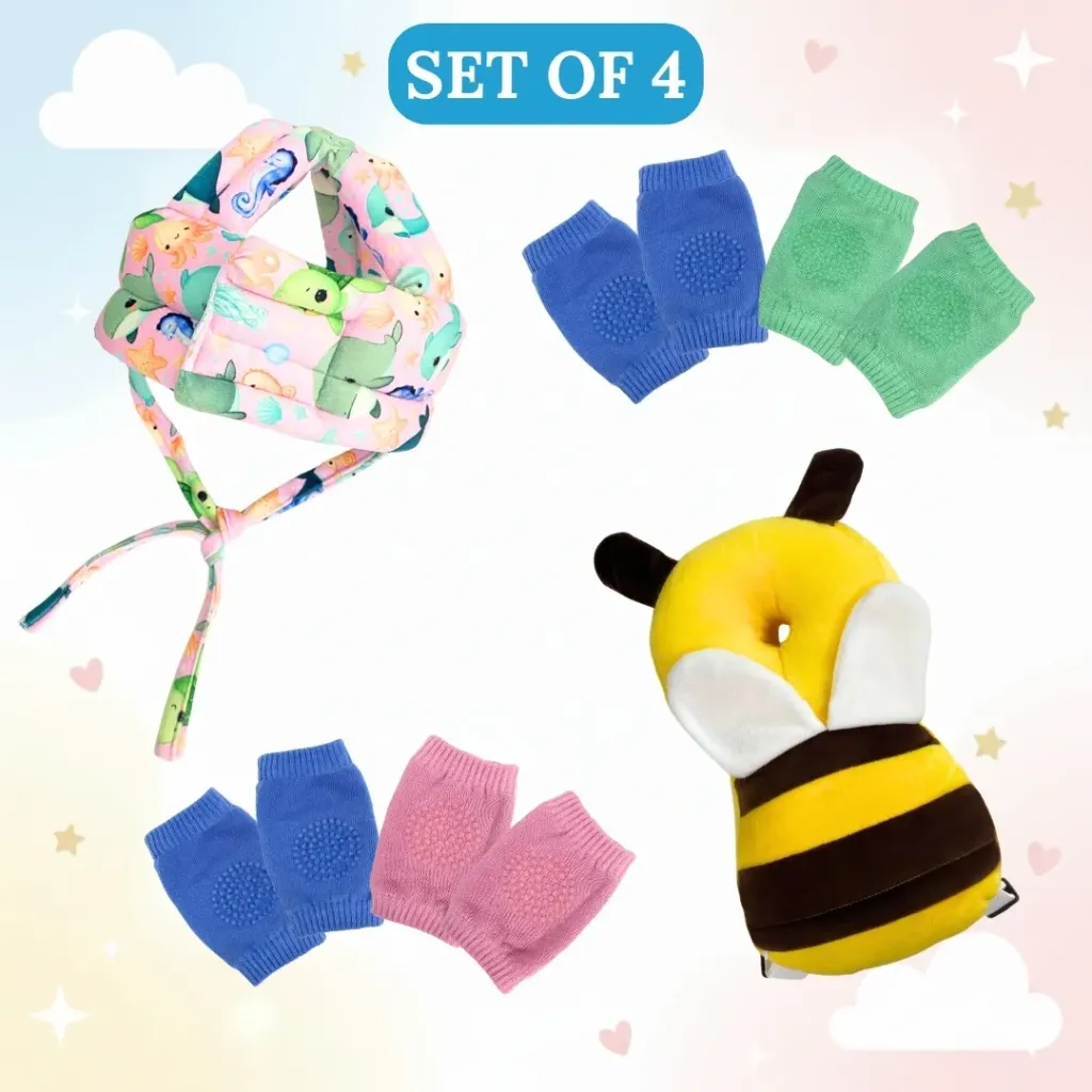 Baby Gift Set soft protecting for walking and crawling