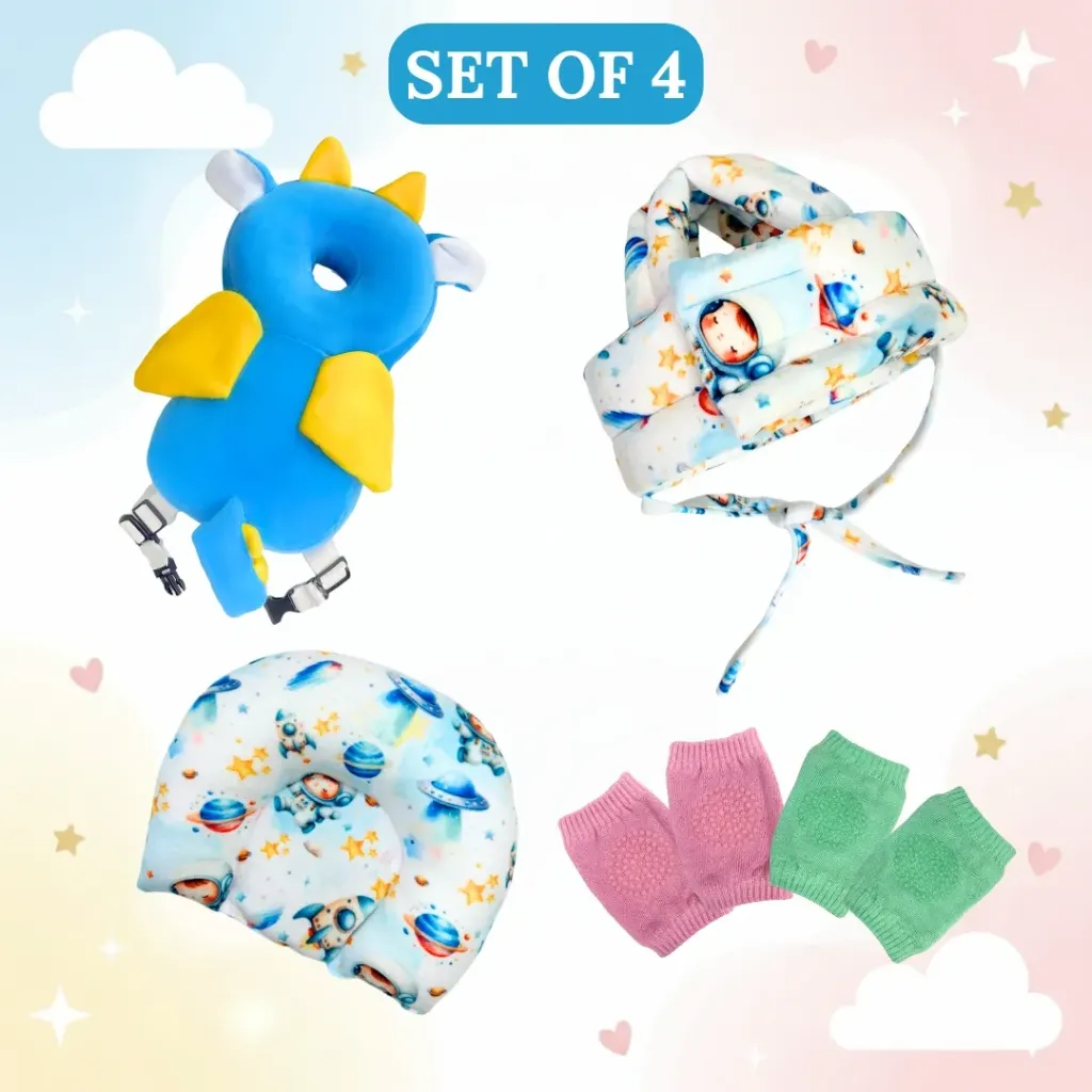 [BB-COM-005] Baby Gift Set soft protecting for walking and crawling
