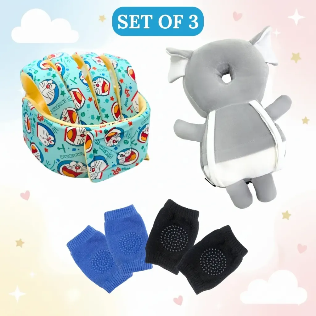 [BB-COM-003] Baby Gift Set soft protecting for walking and crawling