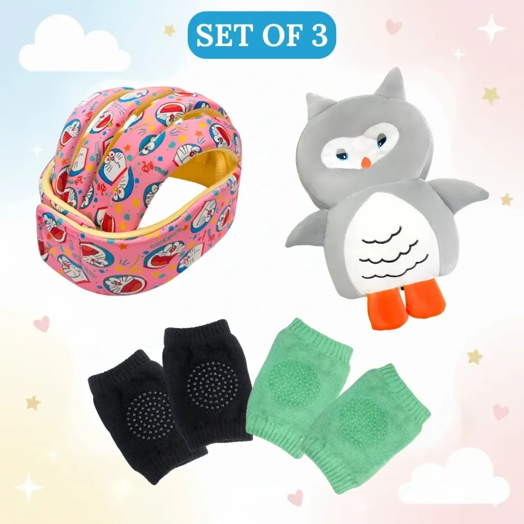 [BB-COM-004] Baby Gift Set soft protecting for walking and crawling