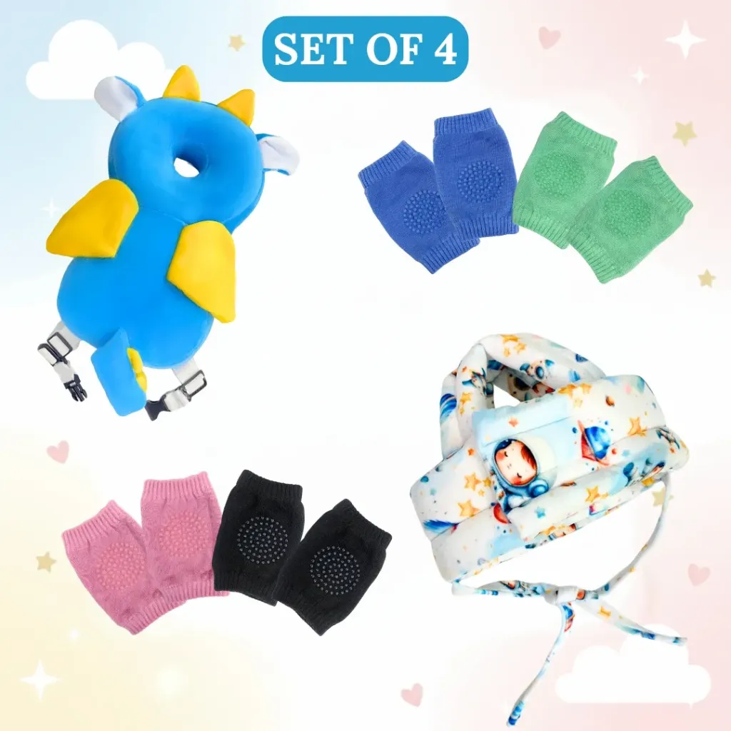 [BB-COM-007] Baby Gift Set soft protecting for walking and crawling