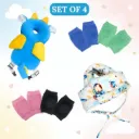 Baby Gift Set soft protecting for walking and crawling