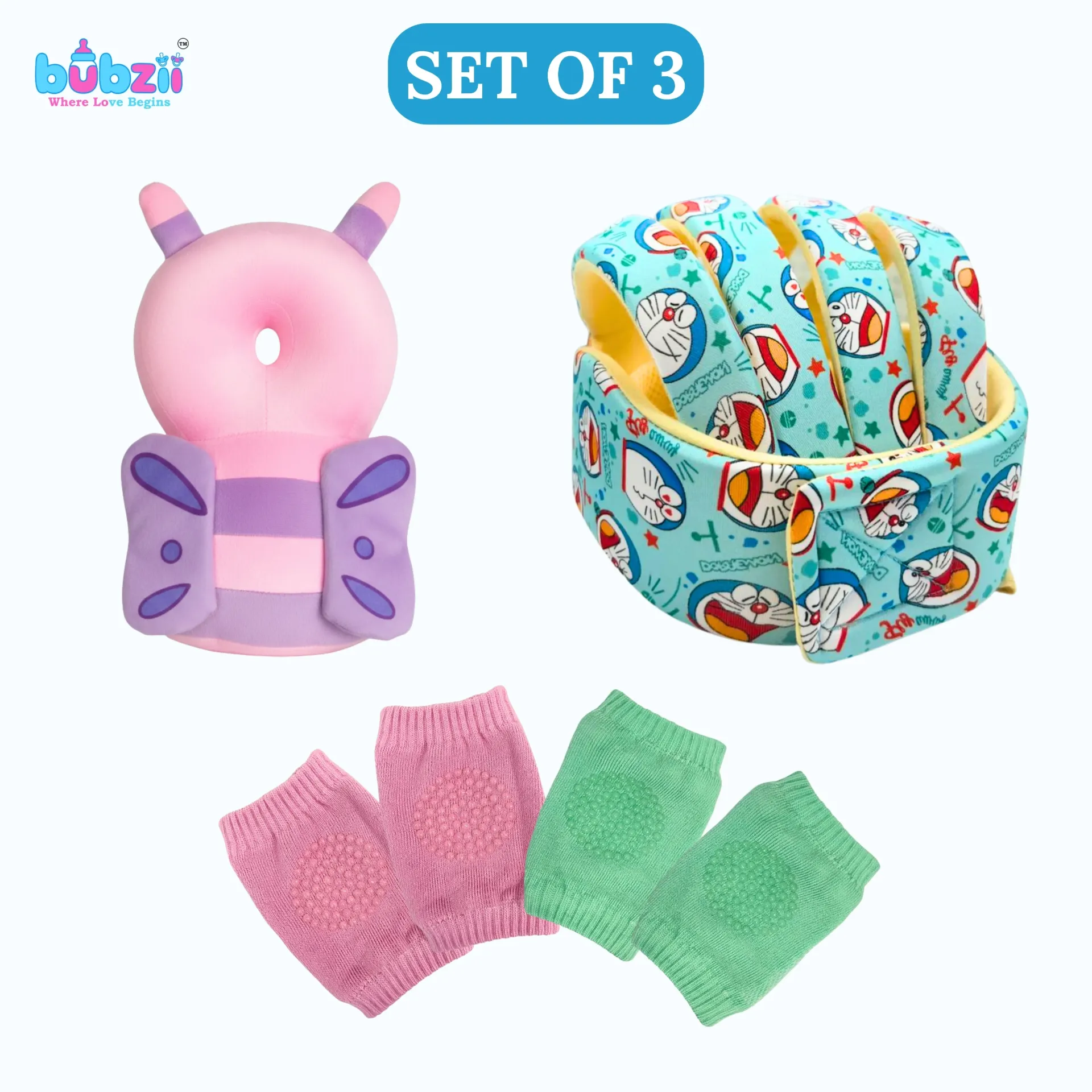 [BB-COM-24] Baby Gift Set soft protecting for walking and crawling