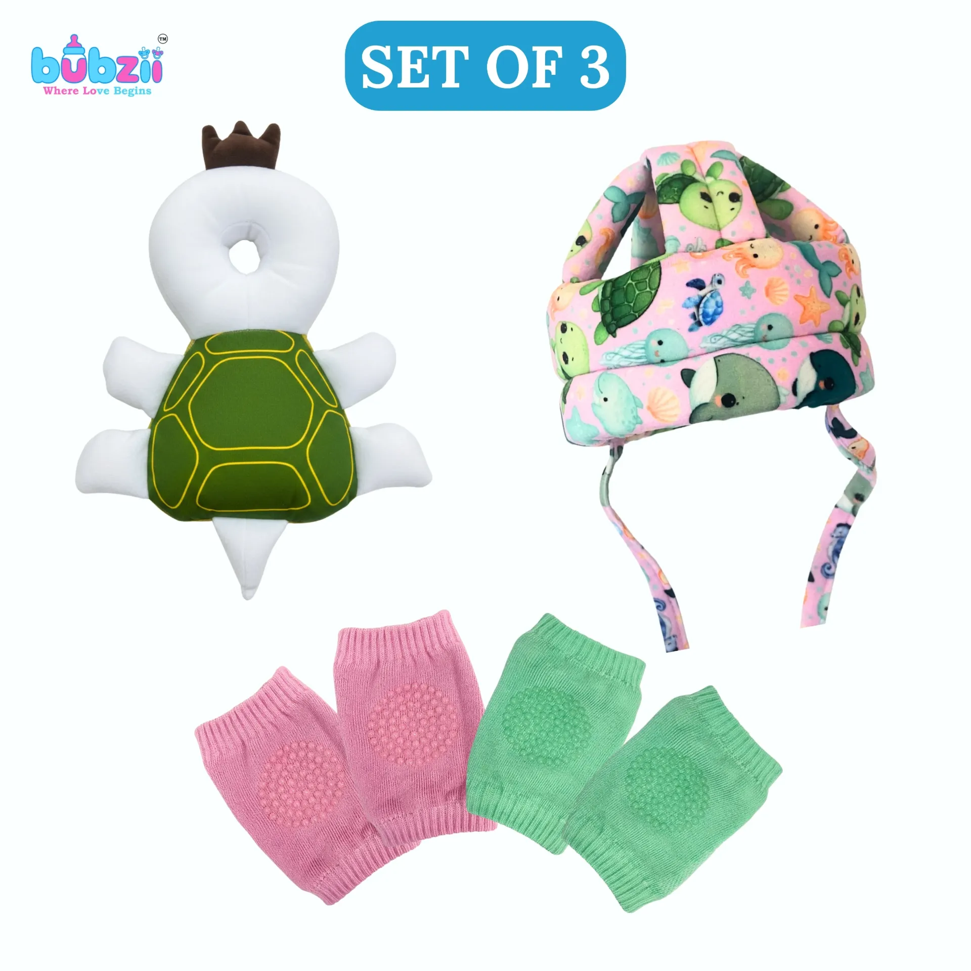 Baby Gift Set soft protecting for walking and crawling