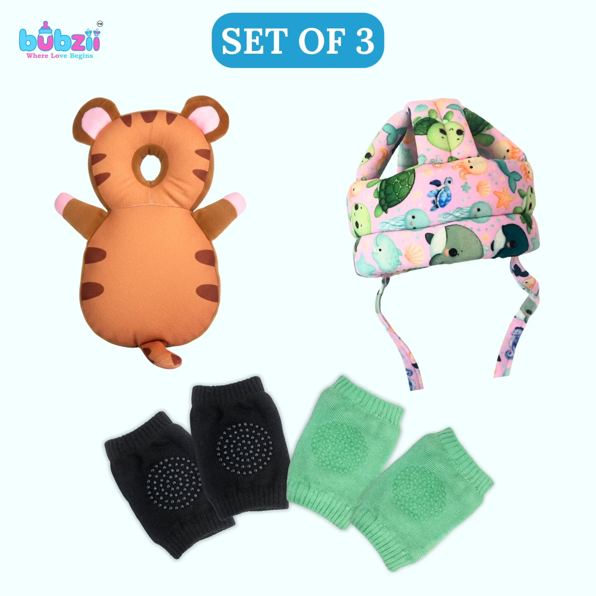 Baby Gift Set soft protecting for walking and crawling
