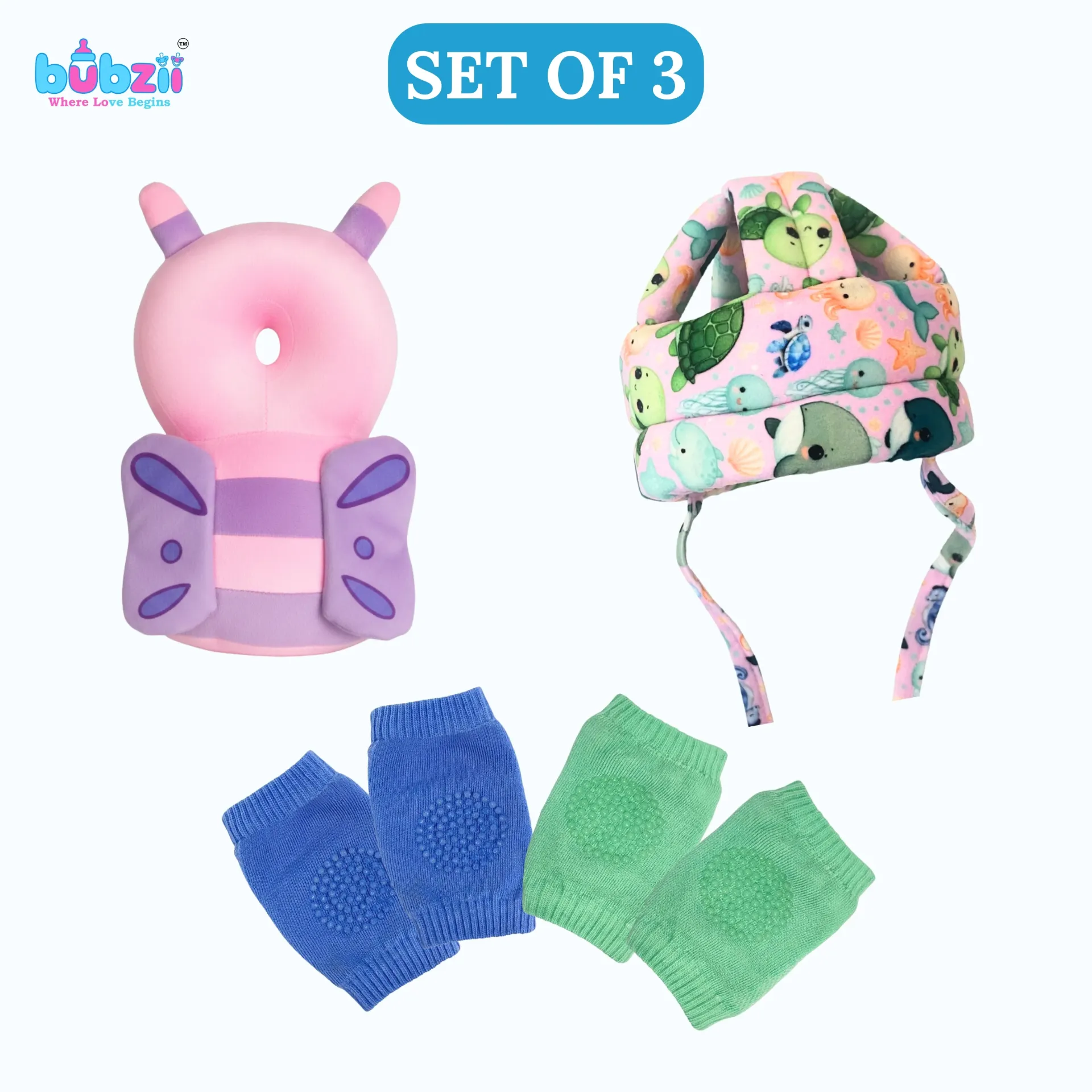 Baby Gift Set soft protecting for walking and crawling